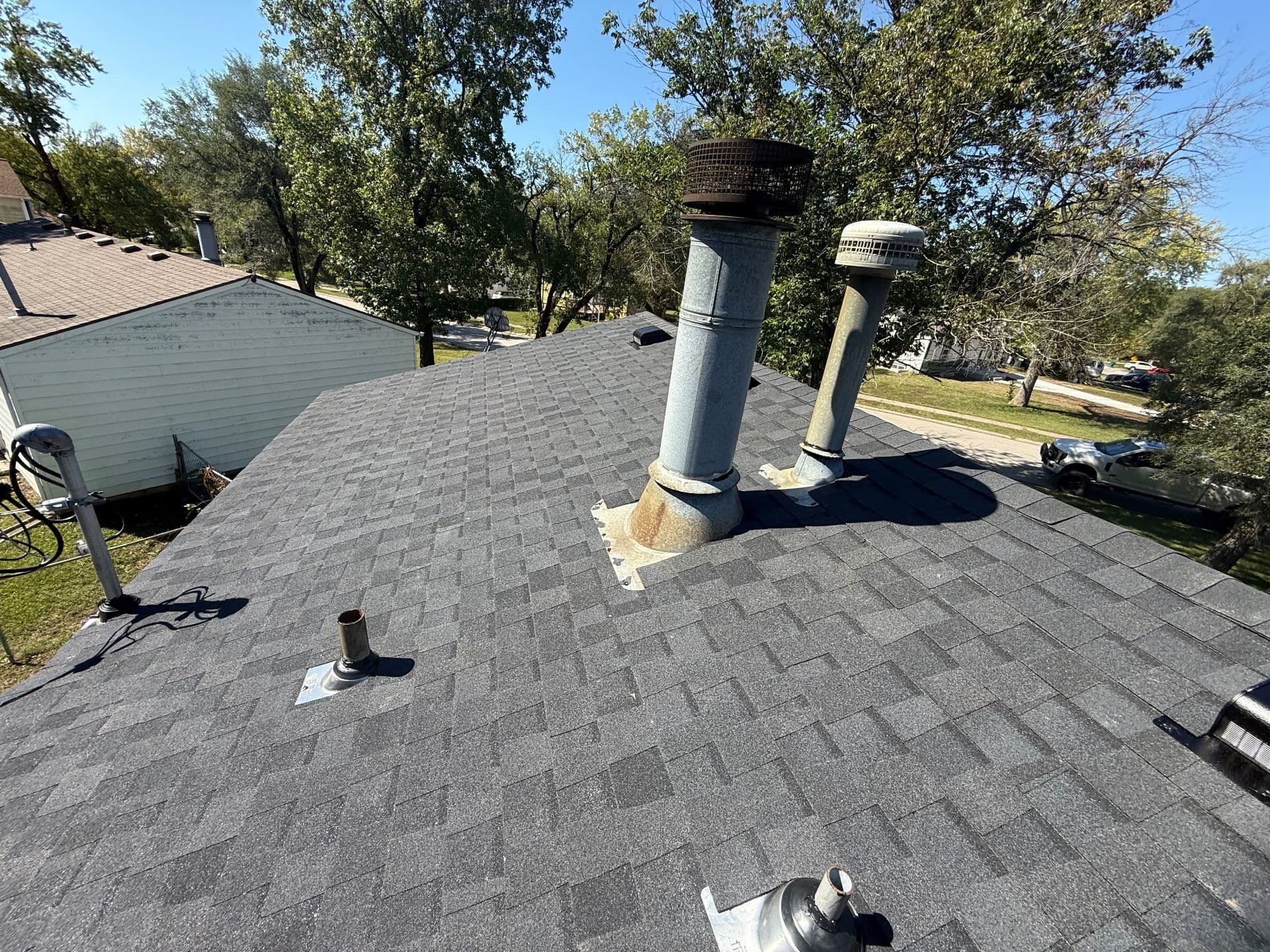 Gallery photos for Moire Black Shingle Installation in Grandview Missouri: Image #4
