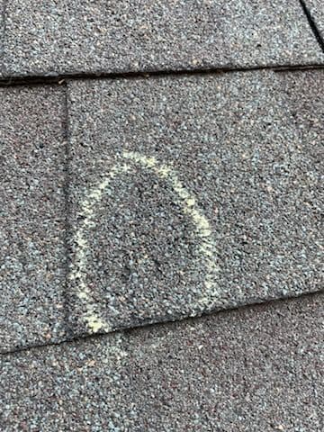 Gallery photos for Hail Damage Roofing Solution in Overland Park: Image #2